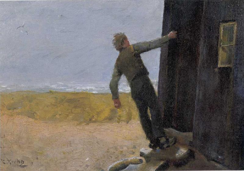 Et Nodskudd, Christian Krohg